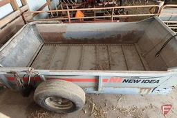 New Idea 3622 manure spreader; lot# 872, sn 247586