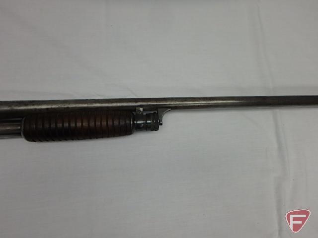 Ithaca 37 12 gauge pump action shotgun