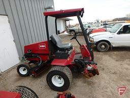 Toro Reel Master 5200D five-plex 8 blade reel mower, 2WD, ROPS and canopy, 2947 hrs, SN: 240000118