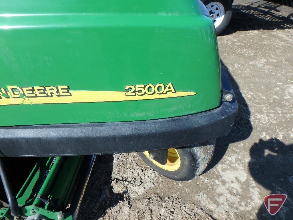 John Deere 2500A gas greensmower, sn: TC250AG020150