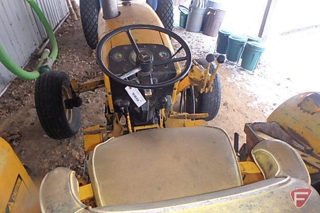 John Deere 301A Industrial diesel tractor, 3 point with links, serial 364209T, showing 7619 hours