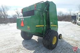 John Deere 469 silage special round baler, 2201 bales