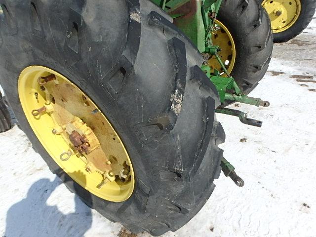 1968 John Deere 4020 diesel tractor, open station, new rubber and rims sn: 174225