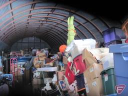 3,400 Sq. Ft. Quonset Storage Building. Complete contents sells in one lot. Hutchinson, MN