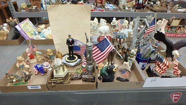 Statue of Liberty coin bank, Uncle Sam "I want you for U.S. Army" poster no. 1957-667-96B,