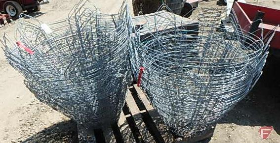 Wire tree baskets, 24" to 30", 2 pallets