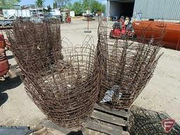 Wire tree baskets, 24" to 30", 4 pallets