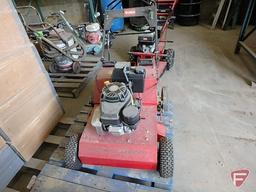 Toro Commercial 21" hydraulic aerator, with two weights, SN: 33515-312000144