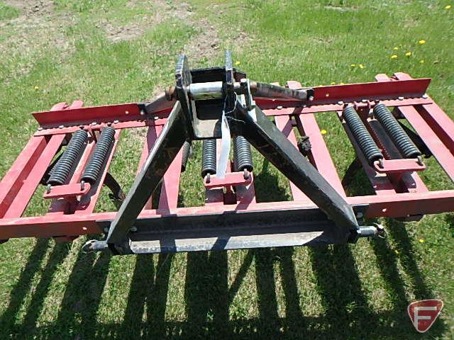 Work Saver 3pt cultivator/chisel plow attachment, 68in path