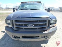 2003 Ford F-450 Dump Truck, VIN # 1fdxf46s03ea38814