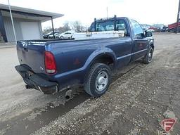 2006 Ford F-250 Super-Duty Pickup Truck, VIN # 1ftnf205x6ed35709