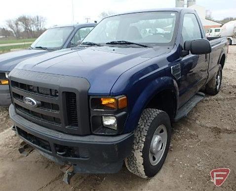 2008 Ford F-250 Super Duty Pickup Truck, VIN # 1ftnf21588ed57905