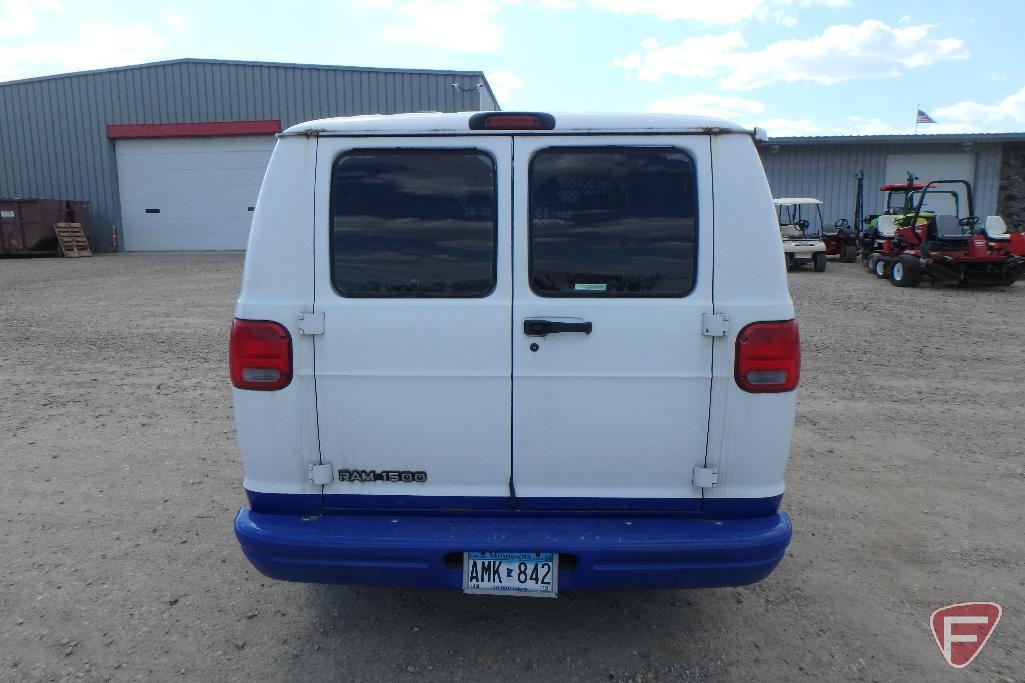 1997 Dodge Ram Van Storage Van, VIN # 2B7HB11X1VK539893