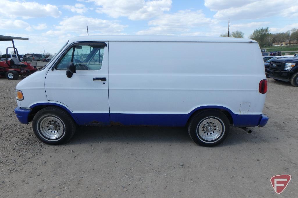 1997 Dodge Ram Van Storage Van, VIN # 2B7HB11X1VK539893