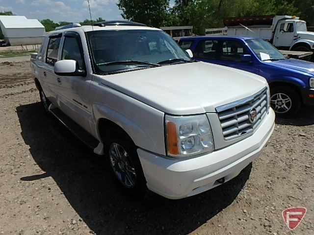 2005 Cadillac Escalade EXT Pickup Truck, VIN # 3GYEK62N65G101231