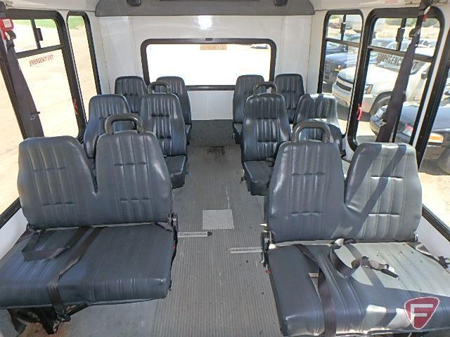 2007 Ford E-450 Super Duty Handicap Accessible 12 Seat Bus, VIN # 1fdxe45s07db08098