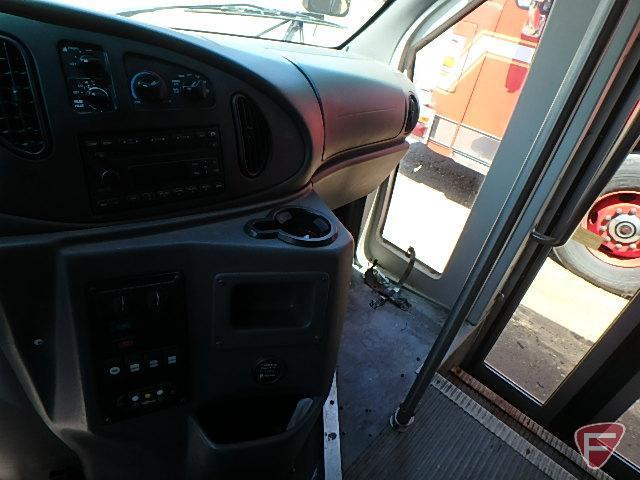 2008 Ford E-450 Super Duty Handicap Accessible 8 Seat Bus, VIN # 1FD4E45S18DB47805