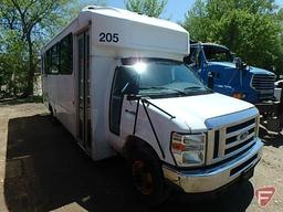 2008 Ford E-450 Super Duty Handicap Accessible 8 Seat Bus, VIN # 1FD4E45S18DB47805