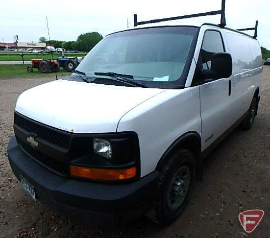 2006 Chevrolet Express Van, VIN # 1gcgg25v861233234