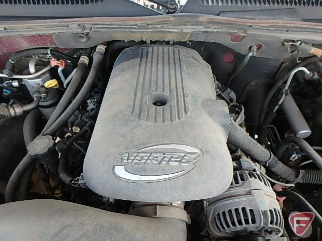 2005 Chevrolet Tahoe Multipurpose Vehicle (MPV), VIN # 1gnek13t65r228090