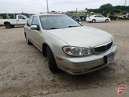 2001 Infiniti I30 Passenger Car, VIN # jnkca31a11t040847