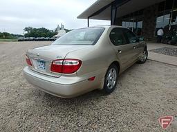 2001 Infiniti I30 Passenger Car, VIN # jnkca31a11t040847