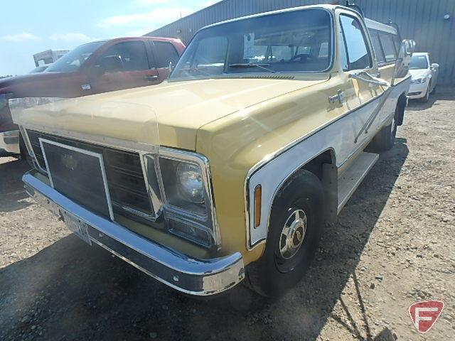 1979 Chevrolet Cheyenne C20 Camper Special 3/4 ton pickup truck, VIN #ccl249f428683