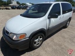 2001 Pontiac Montana Van, VIN # 1gmdu03e81d301859