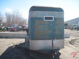 Horse trailer, no title or registration