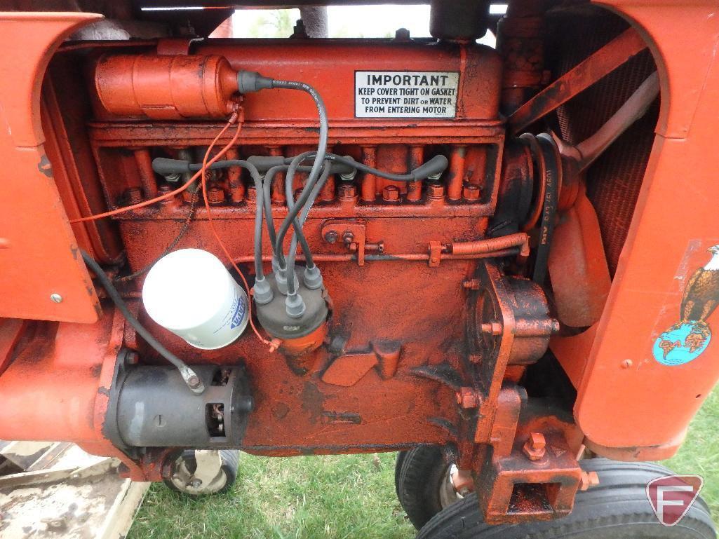 Case VAC tractor, sn VAC4828984