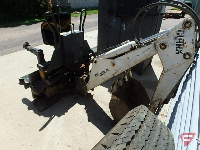 Bobcat Clark backhoe attachment model 907, sn 6561956-M-1428