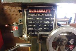 Duracraft Drilling & Milling Machine MD-100 milling machine, sn 10412