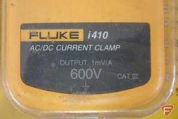 Fluke i410 currant clamp meter, 400ampDC/AC