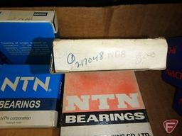 Nachi Quest bearings: (3) sizes; NTN bearings: (2) sizes