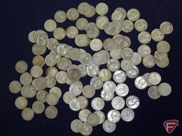 Avg. Circ. Lot of Washington 90% Silver Quarters, $39.00 Face Value