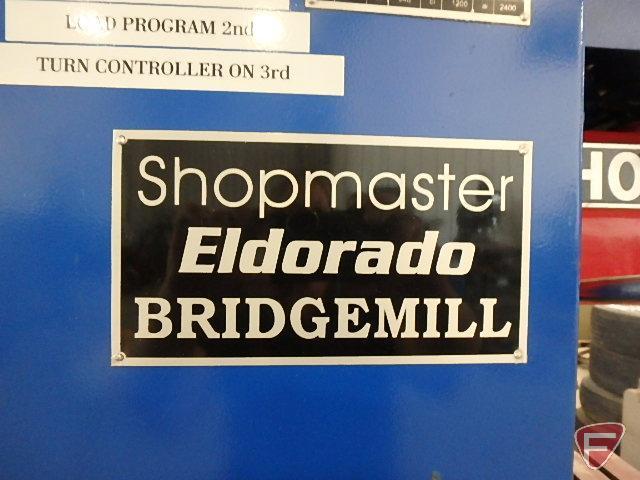 Shopmaster Eldorado Bridgemill CNC Mill/Lathe, Jenix XYZ digital readout