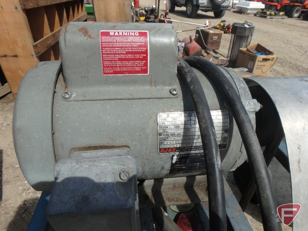 Pressure Washer Co pressure washer pump on stand and water heater