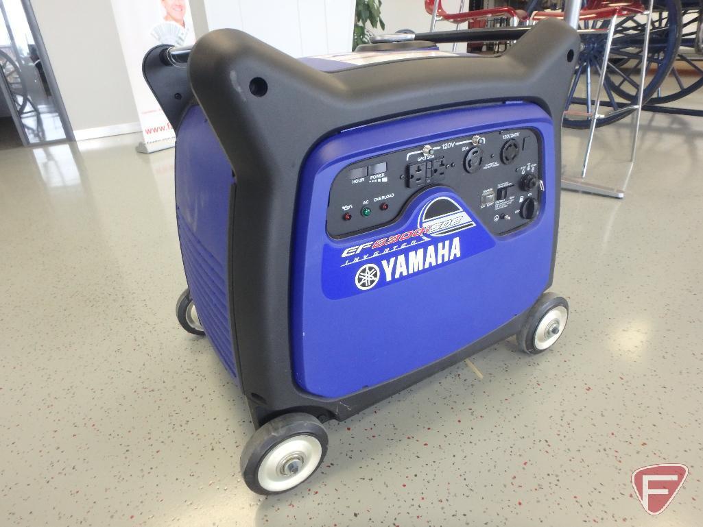 Yamaha EF6300i SDE Inverter generator on wheels, sn 7CK-0205600