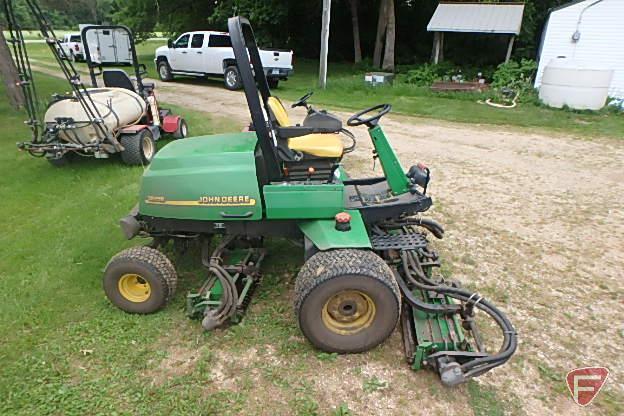 John Deere 3225B diesel fairway mower, sn T03225T010374, 2247.0 hours showing