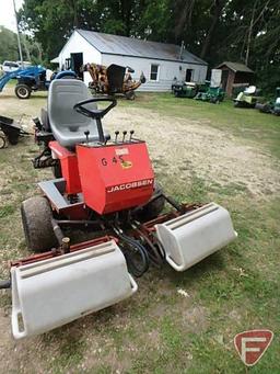 Jacobsen Greens King IV diesel greens mower, model 62229, sn 4827, 2881.7 hours showing