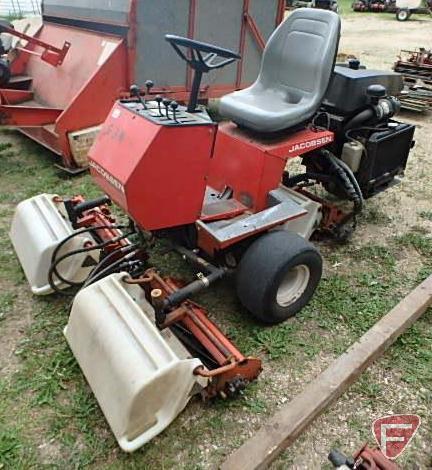 Jacobsen Greens King IV diesel greens mower, model 62250, sn 2426, 679.3 hours showing