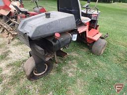 Jacobsen Greens King IV greens mower, sn 6222131235164.1 hours showing, missing parts