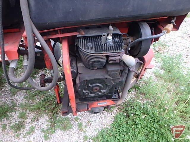 Jacobsen Greens King IV greens mower, sn 622217609, 5913.0 hours showing, missing parts