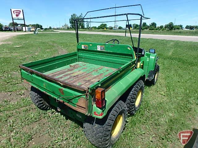 John Deere Pro Gator 6x4 Utility Vehicle sn: W06X4HD001486, 675 cc engine