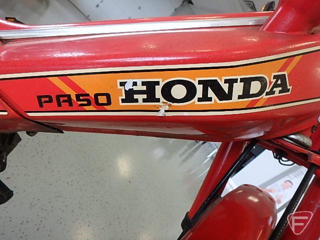 1982 Honda PA50 Moped, VIN # yc1ab0908cb201952