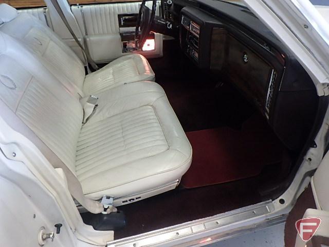 1988 Cadillac Brougham Passenger Car, VIN # 1g6dw51y5j9733680