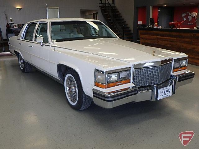 1988 Cadillac Brougham Passenger Car, VIN # 1g6dw51y5j9733680