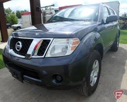 2010 Nissan Pathfinder Multipurpose Vehicle (MPV), VIN # 5n1ar1nb5ac600261