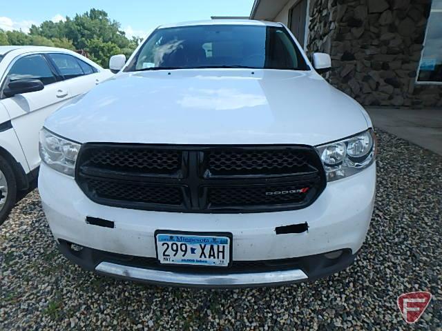 2013 Dodge Durango Multipurpose Vehicle (MPV), VIN # 1c4sdjft4dc666450