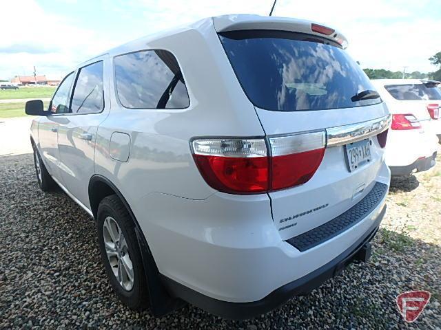 2013 Dodge Durango Multipurpose Vehicle (MPV), VIN # 1c4sdjft4dc666450